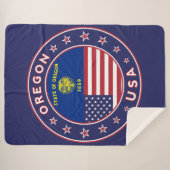 Oregon Sherpa Deken (Voorkant (horizontaal))