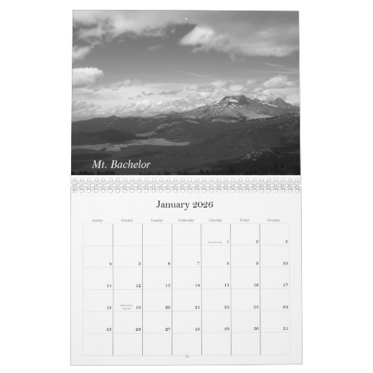 Oregon Spirit Kalender (Jan 2026)