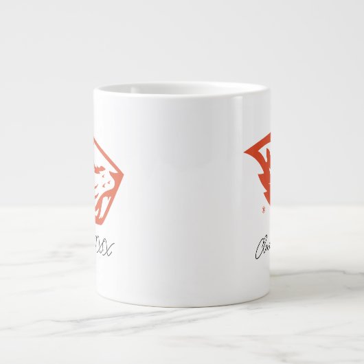 Oregon State Beavers | Beverkop Extra Grote Beker (Voorkant)