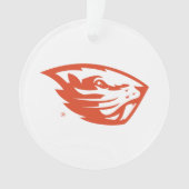 Oregon State Beavers | Beverkop Ornament (voorkant)