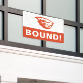 Oregon State Beavers | Beverkop Spandoek (Buitenkant Gebouw)