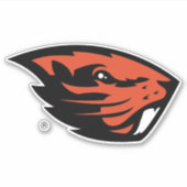 Oregon State Beavers | Beverkop Sticker (Voorkant)