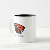 Oregon State Beavers | Beverkop Tweekleurige Koffiemok (Voorkant links)