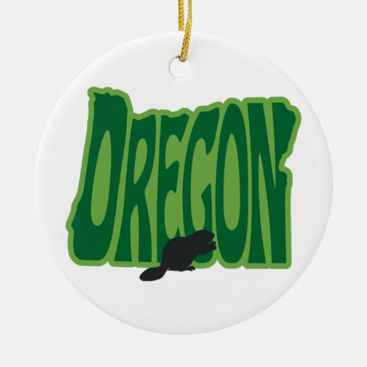 Oregon State Christmas Tree Ornement (Devant)