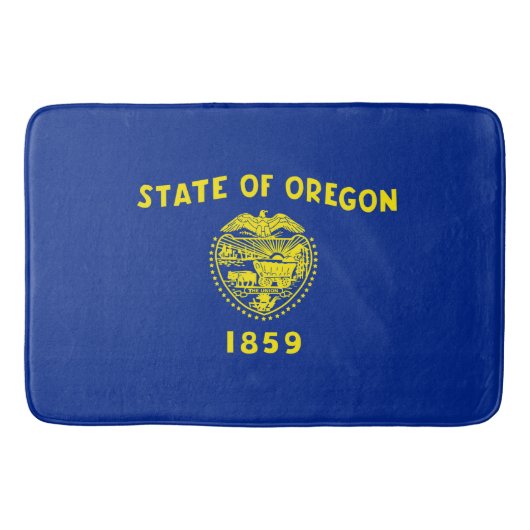 Oregon State Flag Design Badmat (Voorkant)