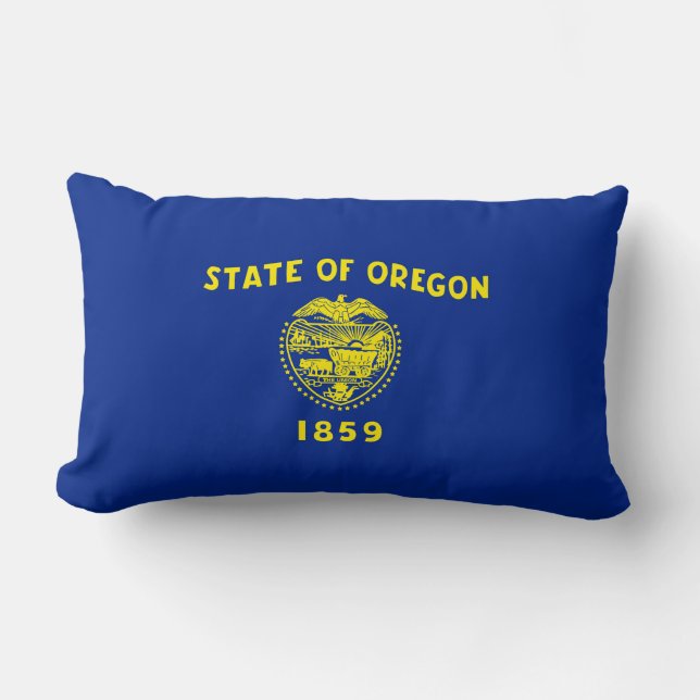 Oregon State Flag Design Kussen (Voorkant)