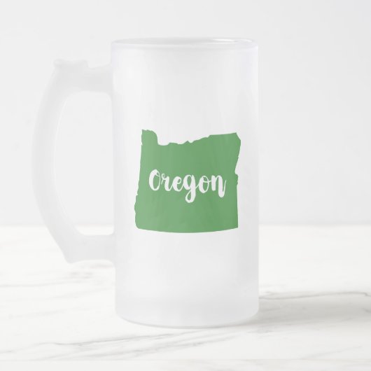 Oregon State Green Matglas Bierpul (Links)
