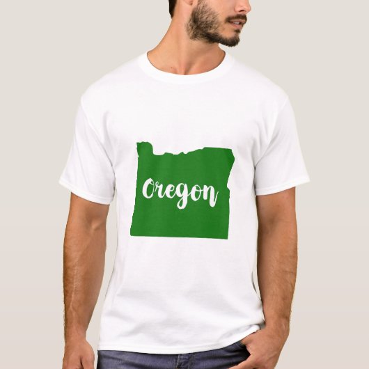 Oregon State Green T-shirt (Voorkant)