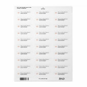 OREGON State Map met hart - ELKE KLEUR Etiket (Full Sheet)