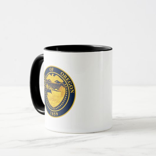 Oregon State Seal - Mok (Voorkant links)