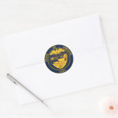 Oregon State Seal Ronde Sticker (Envelop)