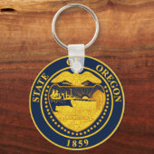 Oregon State Seal Sleutelhanger (Voorkant)