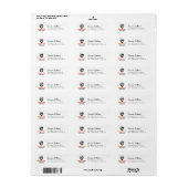 Oregon State University Etiket (Full Sheet)