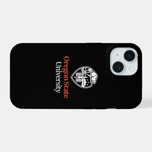 Oregon State University iPhone 15 Hoesje (Achterkant horizontaal)