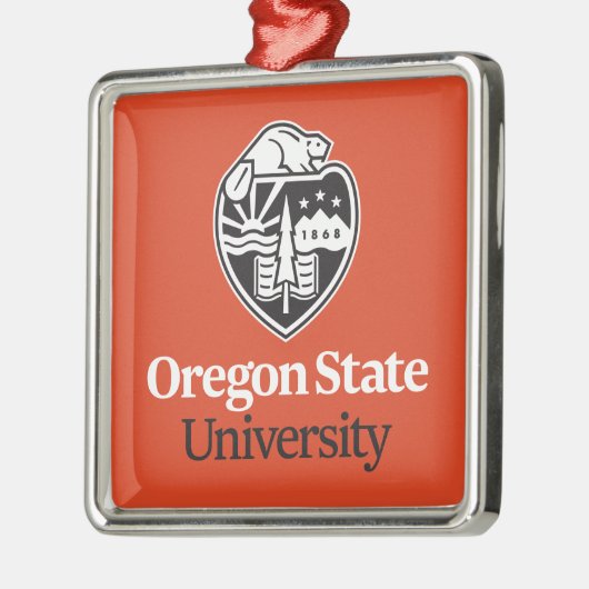 Oregon State University Metalen Ornament (Links)