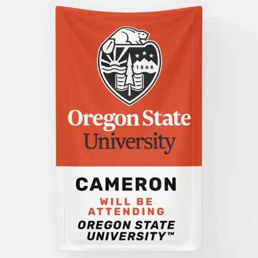 Oregon State University Spandoek (Verticaal)