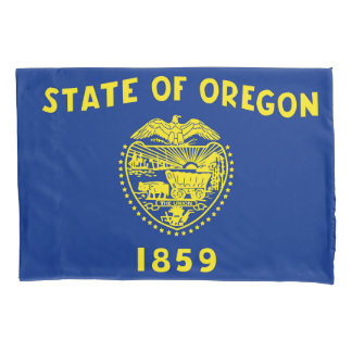 Oregon State Vlag Print Patriot Kussensloop