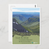  Oregon Steens Mountain-reizen Briefkaart (Voorkant / Achterkant)