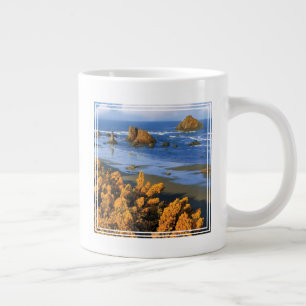 Oregon strand uitzicht in Bandon Extra Grote Beker