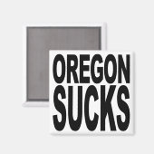 Oregon Sucks Magneet (Voorkant / Achterkant)