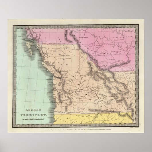 Oregon Territory Poster (Voorkant)