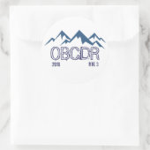 Oregon Terug Land Discovery Route Sticker (Tas)