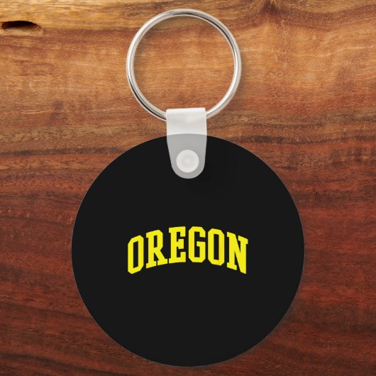 Oregon - Throwback Design - Clic Sleutelhanger (Voorkant)