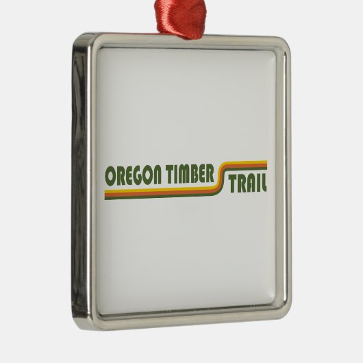 Oregon Timber Trail Metalen Ornament (Rechts)