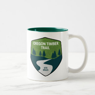 Oregon Timber Trail Tweekleurige Koffiemok