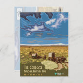 Oregon Trail Briefkaart (Voorkant / Achterkant)