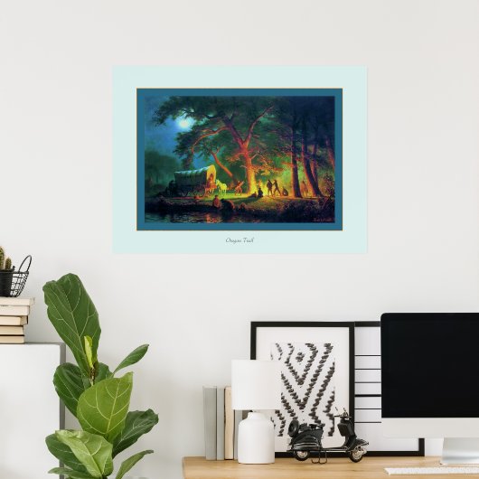 Oregon Trail Poster (Thuiskantoor)