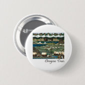 Oregon Trail Ronde Button 5,7 Cm (Voorkant /achterkant)