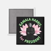 Oregon voor Harris Square Magnet Magneet (Voorkant / Achterkant)