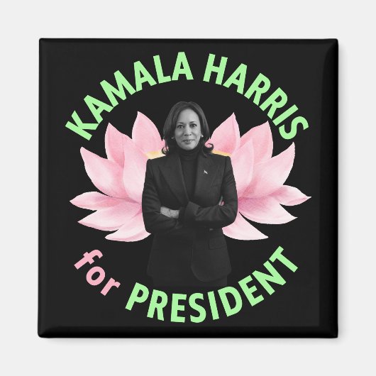 Oregon voor Harris Square Magnet Magneet (Voorkant)