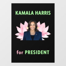 Oregon voor Harris Window Cling