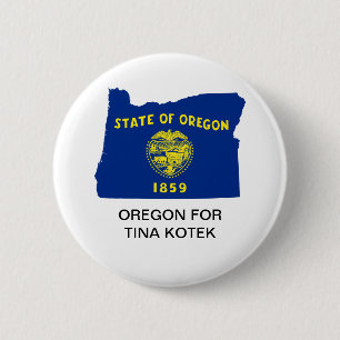 OREGON VOOR TINA KOTEK GOVERNOR BUTTON