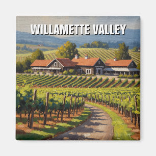 Oregon Willamette Valley Reis Magneet