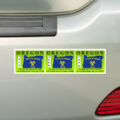 Oregon Zombie Hunting Permit Bumpersticker (Op auto)