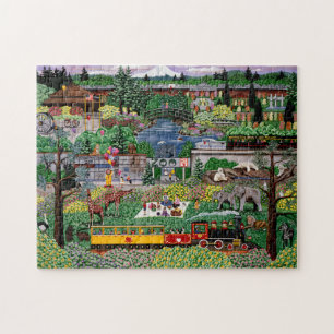 Oregon Zoo Puzzle Legpuzzel