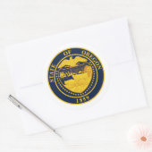 Oregonian Seal, Zegel van Oregon Sticker (Envelop)