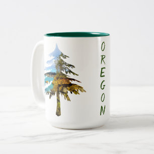 oregonkusten tweekleurige koffiemok
