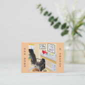 Oreille, Nez et Throat Carte de visite du cabinet  (Debout devant)