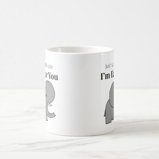 Oreille pour toi Eléphant Mug (Centre)