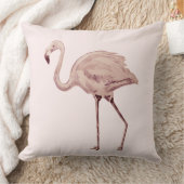 Oreiller à Flamant rose rose (Couverture)