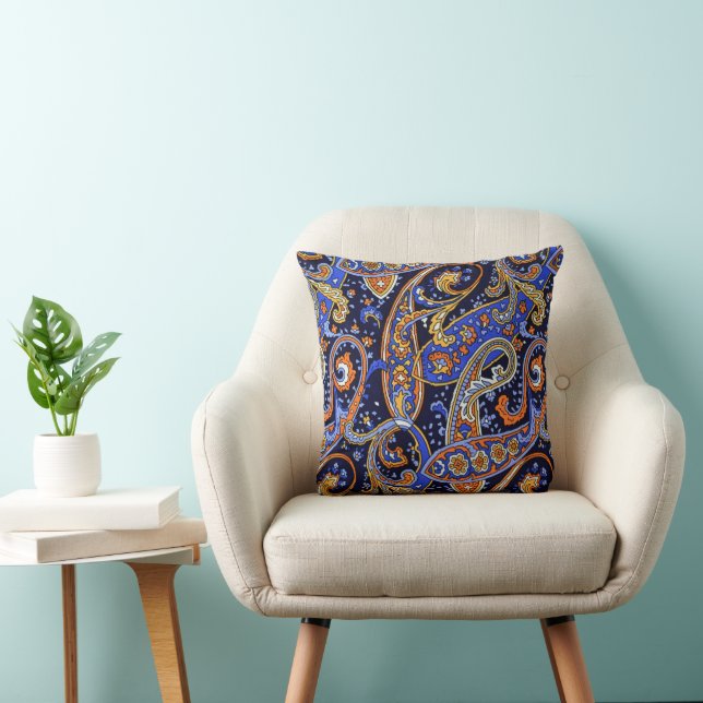 oreiller à gorge imprimé mandala conçu par Mango (Chaise)