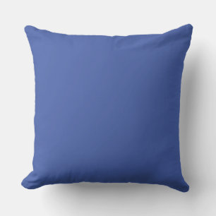 Oreiller à jet bleu 20 po x 20 po