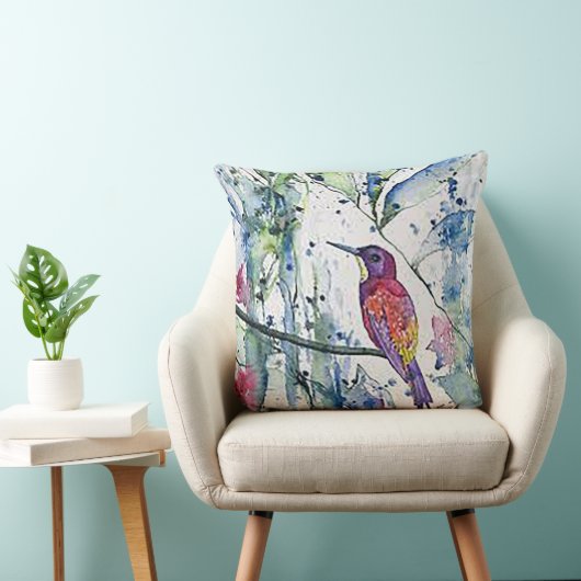 Oreiller à jet d'Aquarelle (Chaise)