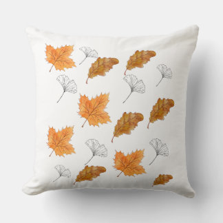 Oreiller à jet d'automne minimaliste - Ho neutre A