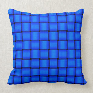 Oreiller à jet de carbone bleu Cobalt