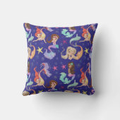 Oreiller à jet de la sirène (Verso)